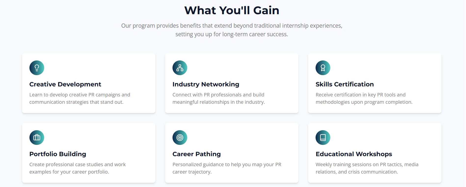 Internship Program